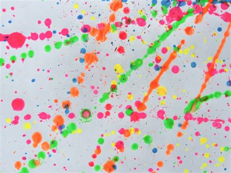 How to do Splatter Painting with Kids — JINZZY