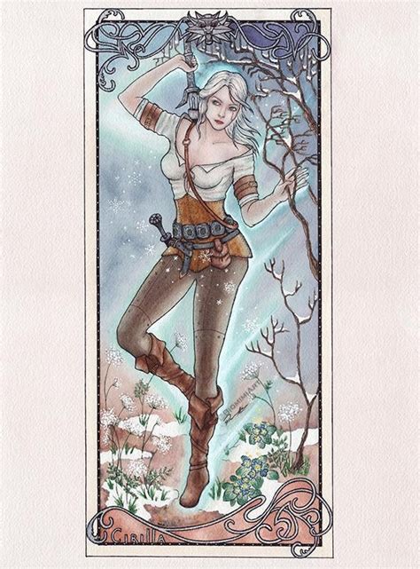 Ciri Fan Art! : r/Witcher3