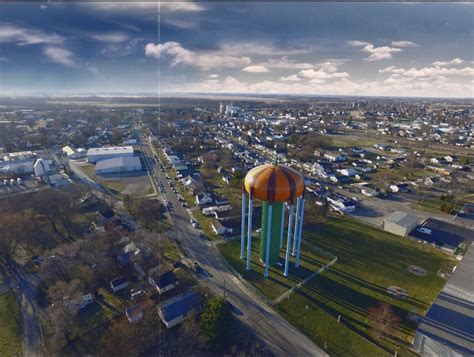 Circleville, Ohio Pumpkin tower : r/Columbus