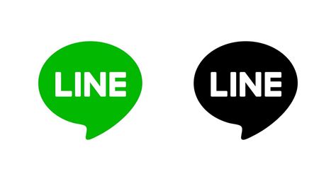 Line app logo, Line app symbol, Line icon free vector 18910745 Vector ...