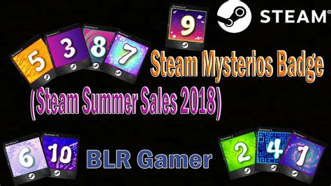 Steam Mysterious Badge (Steam Summer Sales 2018) - YouTube