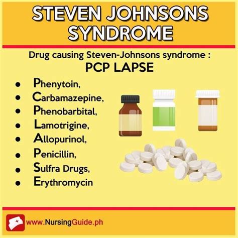 Nursing Mnemonics: Steven Johnson's Syndrome Nursing Study Tips, Nursing Cheat, Nursing Board ...