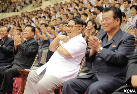 Kim Jong Un Watches Friendly Basketball Game between DPRK and China ...