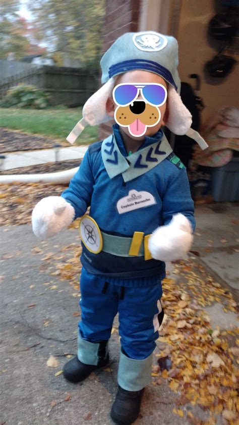 DIY Captain Barnacles Octonauts Halloween Costume (No-Sew) - Berry & Grove