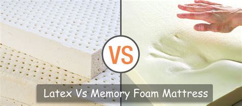 Latex Vs Memory Foam Mattress: Which One to Choose?