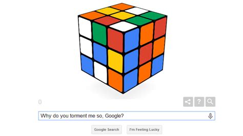 How to solve the Google Doodle Rubik's Cube | Extremetech