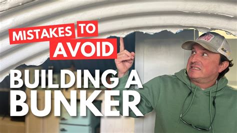 Building an Underground Bunker? Avoid These Mistakes! - YouTube