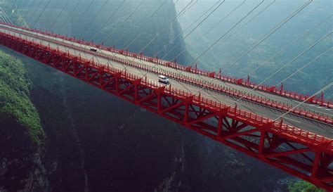 World's highest bridge: majestic beipanjiang bridge stands 565 meters ...