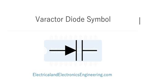 Varactor Diode Symbol - Electrical and Electronics Engineering