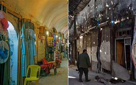 Destruction of Aleppo captured in heart-rending before and after photos