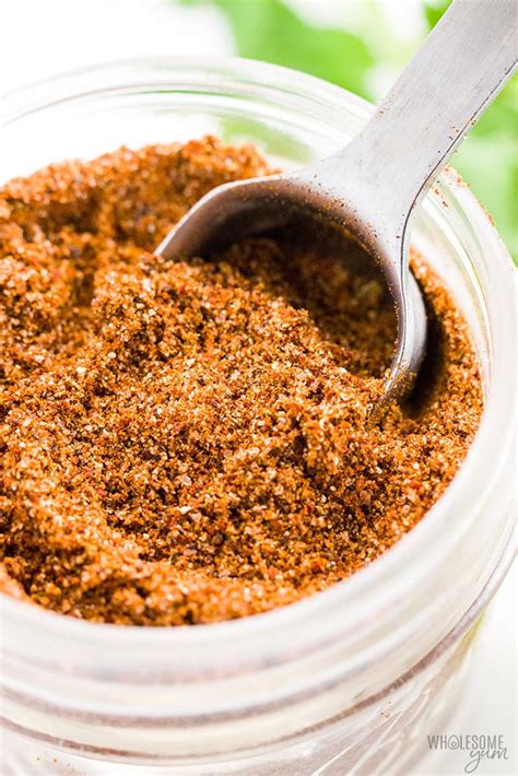 Gluten-Free Keto Low Carb Taco Seasoning Recipe