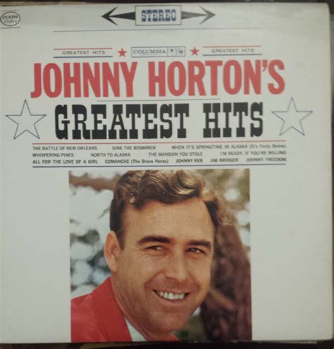 Johnny Horton - Johnny Horton's Greatest Hits (Vinyl) | Discogs