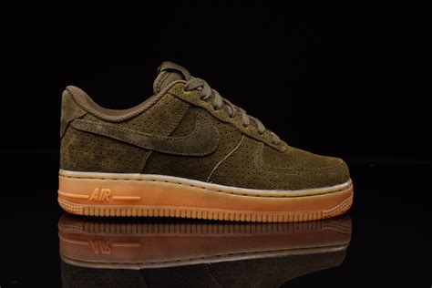 Nike Wmns Air Force 1 Suede Dark Loden Gum