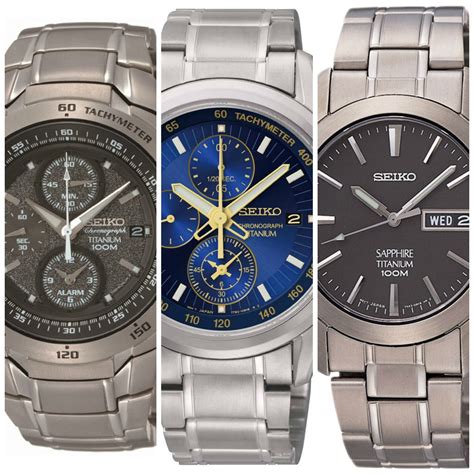 9 Best Titanium Seiko Watches For Men - The Watch Blog