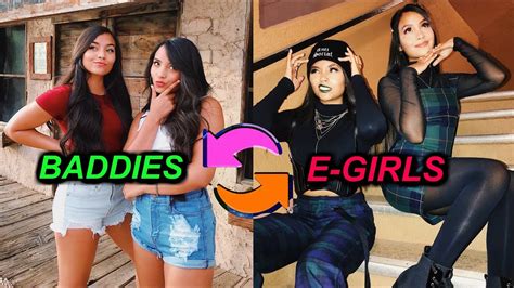 Instagram Baddies Transform Into TikTok E-Girls! *Public Reaction ...