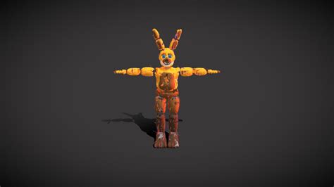 Withered Spring Bonnie - Download Free 3D model by sprngtrp727 [3a55c1a ...