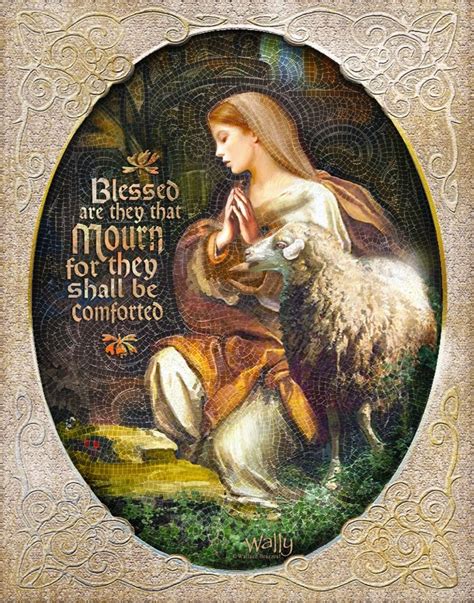 Blessed are that mourn, for they shall be comforted. | Art, Artwork, Painting