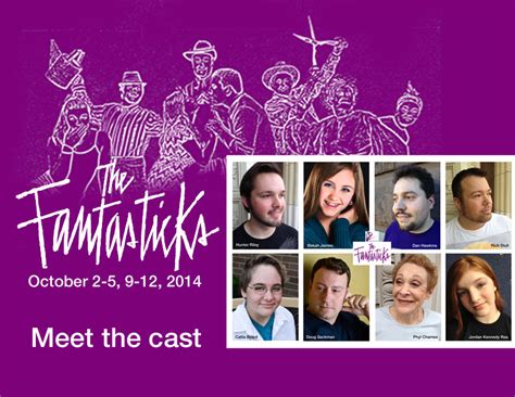 The Cast of The Fantasticks | The ACT 2 Theatre Company