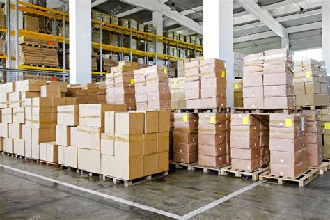 Warehouse boxes — Stock Photo © Baloncici #4458708