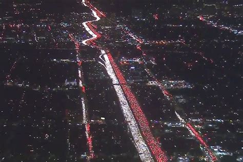 Epic 405 Traffic Jam Terrorizes Los Angeles Drivers Before Thanksgiving