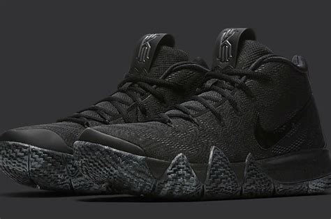 'Triple Black' Nike Kyrie 4 Dropping This Week | Complex