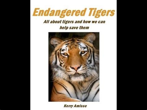 endangered tigers|tiger facts| tiger conservation - YouTube