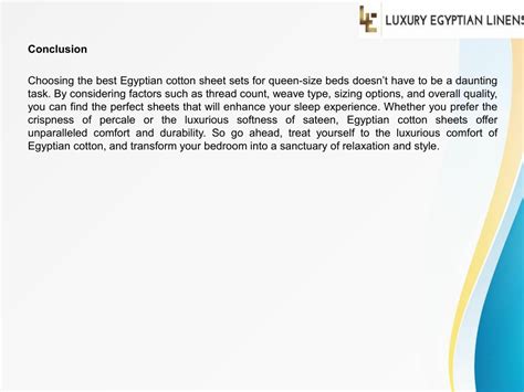 PPT - The Ultimate Guide to Choosing the Best Egyptian Cotton Sheet Sets PowerPoint Presentation ...