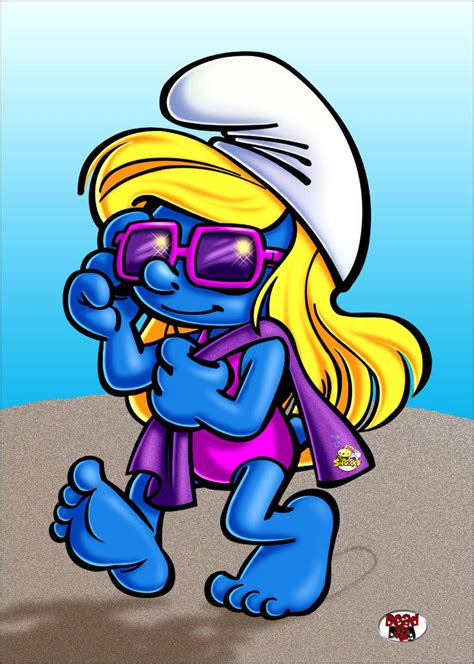 Smurfette Smurfs Smurfette Classic Cartoon Characters – NBKomputer