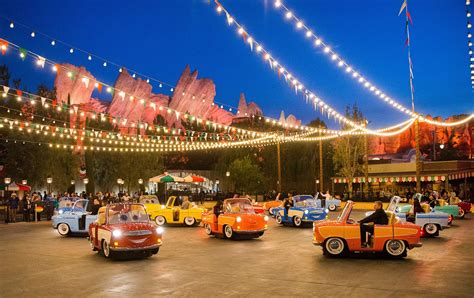 Attractions in Cars Land Disneyland | Disney Cars Theme Park