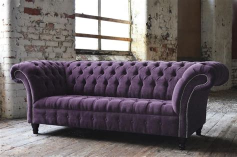 Dream sofa. Purple velvet Chesterfield. | Velvet chesterfield sofa, Vintage couch, Purple living ...