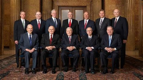 Church Releases New Photo of the Quorum of the Twelve Apostles ...