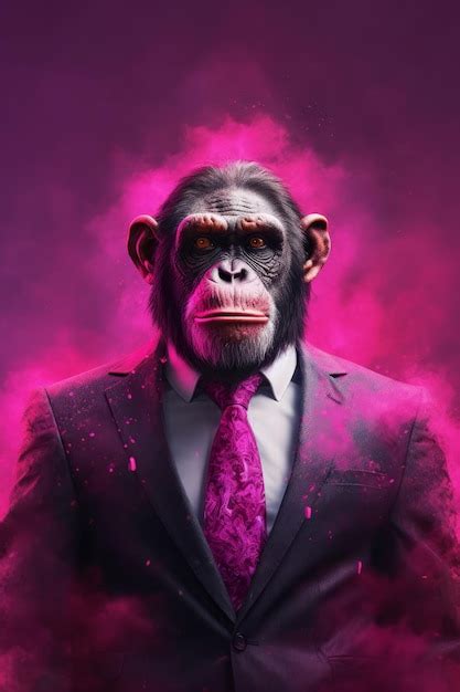 Premium AI Image | A poster for the movie chimpanzees'new poster for the film.