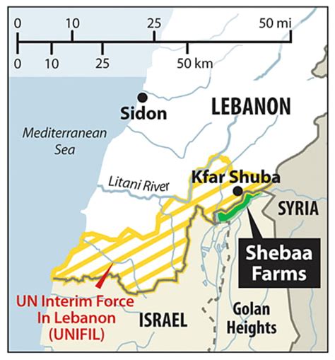 Reminder: When Israel withdrew from Lebanon in 2000 they kept shebaa farm (Lebanese land) In ...