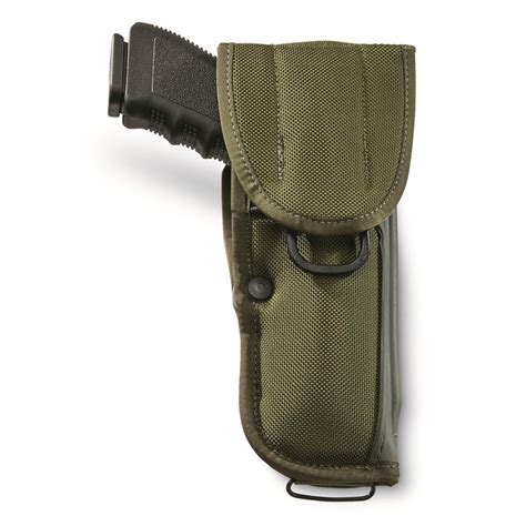 Bianchi GI M-12 Holster, OD – McGuire Army Navy