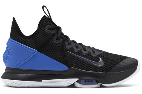 Nike LeBron Witness 4 Black Hyper Cobalt Men's - BV7427-007 - US