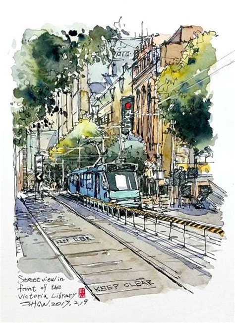 40 Mind Pausing Ideas of Urban Sketching for Beginners | Urban ...