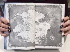 Map of Wendlyn and Doranelle (Throne of Glass series by Sarah J. Maas ...