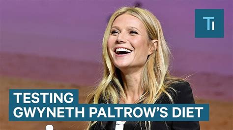 What It's Like To Try Gwyneth Paltrow's Diet And Workout Routine - YouTube