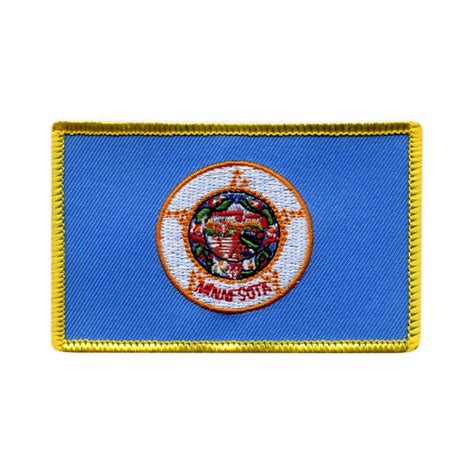 Flag of Minnesota Embroidered Patch/Badge