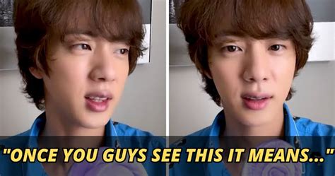 BTS's Jin Has One Request In His March Video Message, And ARMYs Are ...