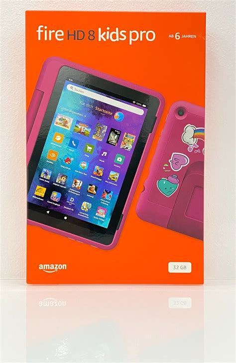 Amazon Fire HD 8 Kids Pro 2022 Tablet Regenbogen 12. Gen 32GB 8 Zoll NEU OVP TOP 840080589558 | eBay