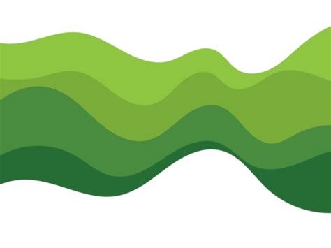 Abstract Green Wave Vector Design Background Green Fresh Curl Vector, Green, Fresh, Curl PNG and ...