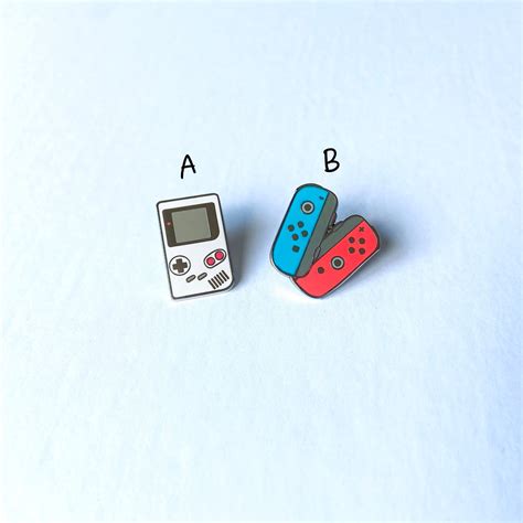 Nintendo Game Enamel Pins 1” – KiwiShop