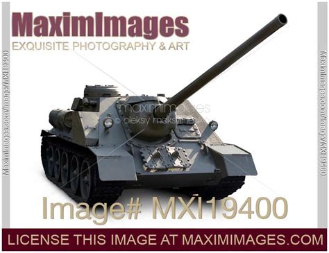 Photo of SU-100 Soviet Tank destroyer | Stock Image MXI19400