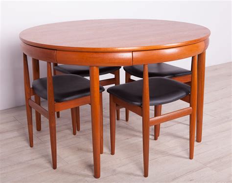 Mid-Century Dining Table & Chairs set by H.Olsen for Frem Røjle, 1960s | #135353