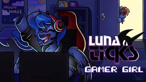 Equestria Daily - MLP Stuff!: Gamer Luna Music: Luna Ticks - Gamer Girl ...