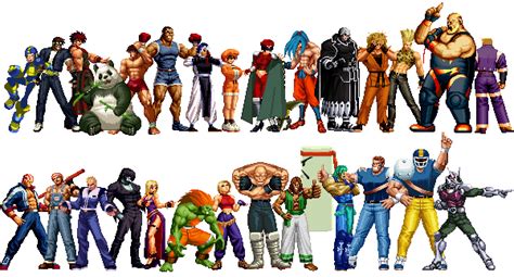 The Mugen Fighters Guild - KOF Anthology All Characters Pack (Updated 22.03.05)