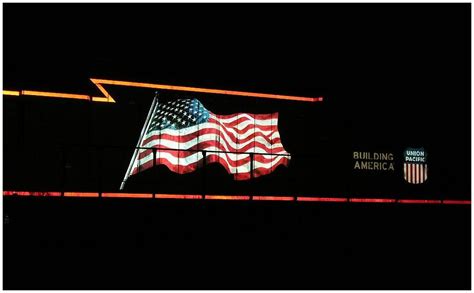 US Flag on Union Pacific boxcar Photograph by Shirley Stevenson Wallis ...