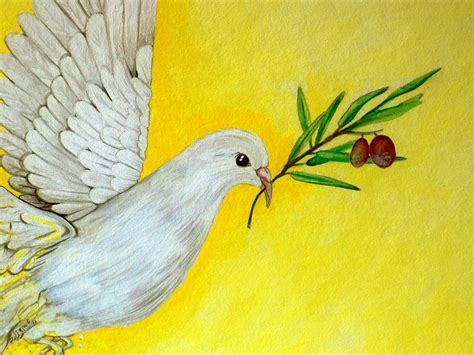 Dove Painting