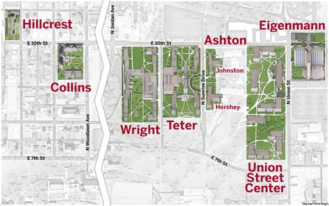 Map Of Indiana University - United States Map States District